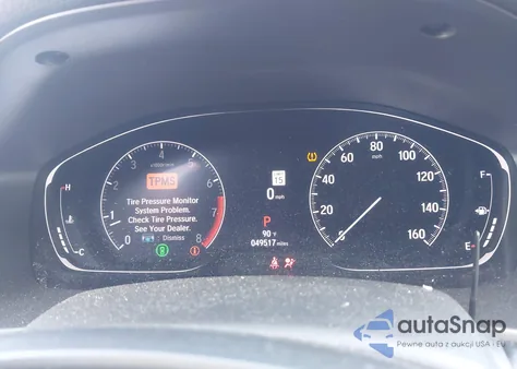 2021 Honda Accord Sport z USA, uszkodzony, nr VIN 1HGCV1F34MA072309